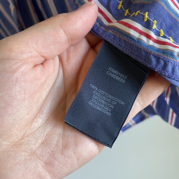 Mens Robert Graham Cotton Button Down Shirt - Picture 5 of 6